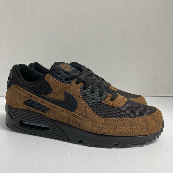 Nike Air Max 90 Premium Light British Tan Velvet Brown IQ0283 281 Size 9.5 Men main image 7